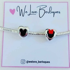 Berloque Coração Mickey/Minnie (Separador)
