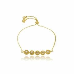 Pulseira Paz com Fecho Regulável Shambala