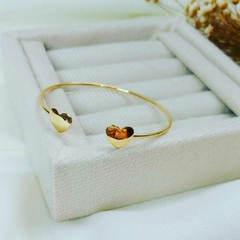 Bracelete Coração Abaulado