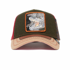 Gorra Goorin Bros Hard Ass Cocodrillo Marrón