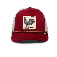 GARNET ROOSTER RED