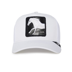 gorra goorin bros high rider stallion horse caballo blanco