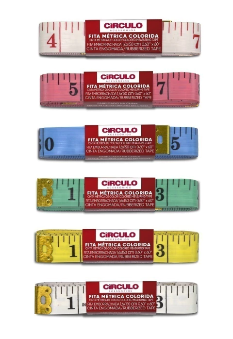 Fita Metrica Colorida - Circulo