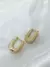 Brinco argola folheado a ouro 18k Luna M - AR Folheados 
