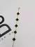 Pulseira em aço inoxidável trevo na internet