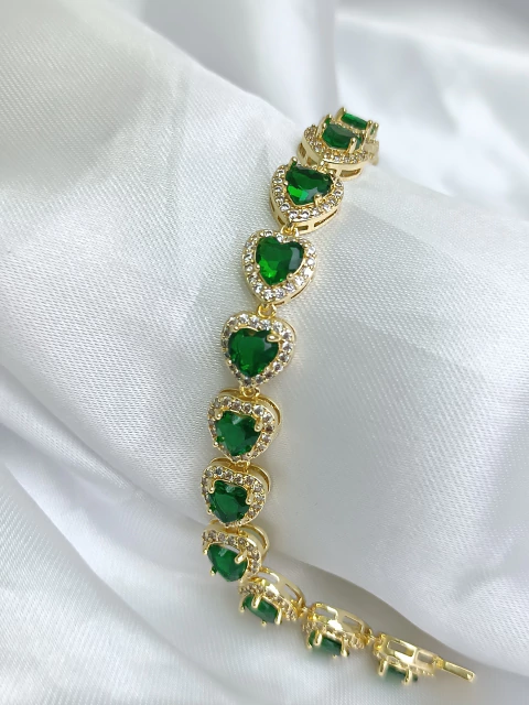 Pulseira folheada Inspiração alta joalheria Premium