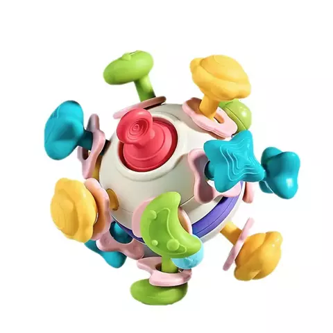 Brinquedos Sensoriais Para Mordedores de Bebês de 0 a 3, 6, 12 a 18 Meses