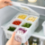 Caixa De armazenamento de comida para geladeira com 6 grades