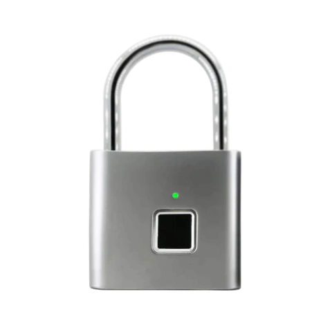 Cadeado com impressão digital inteligente impermeável