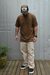 Camiseta Oversized Essencial Marrom - comprar online
