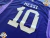 Argentina Suplente (violeta) 2023. 3 estrellas. #10 Messi. Parche Campeon Qatar 2022 - Libero Camisetas de fútbol