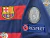 Barcelona Titular RETRO 2016. #10 Messi. Parche UEFA Champions League en internet