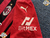 AC Milan Titular 2022. Authentic (de juego). Parche UEFA Champions League - Libero Camisetas de fútbol