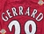 Liverpool Titular RETRO 2000. Mangas largas. #28 Gerrard