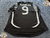 Real Madrid Suplente (negra) RETRO 2007. #9 Ronaldo. Parche UEFA Champions League - Libero Camisetas de fútbol