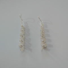 Aretes Espiral zig zag - comprar online