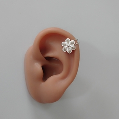 Mini earcuff rosita en plata