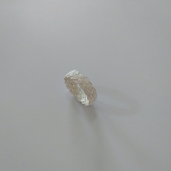 Anillo trenzado en filigrana - comprar online