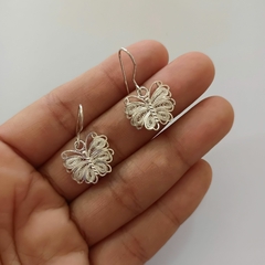 Aretes mariposa pequeña