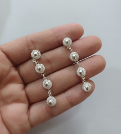 Aretes sol tomatillo x4