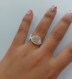 Anillo pez en filigrana