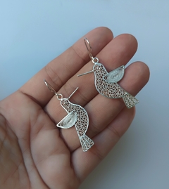 Aretes colibrí medianos ¡Nuevo diseño!