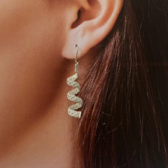Aretes Espiral trenza - comprar en línea