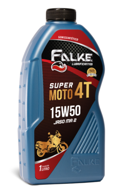 Lubrificante Falke Moto 4T 15W50 JASO MA2 - 1L