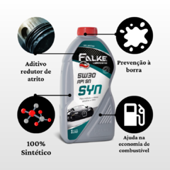 Lubrificante Falke Syn 5W30 SN - 1L na internet