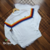 Suéter Lacoste Branco Arco Iris