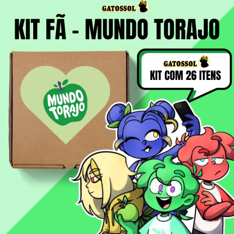 KIT FÃ - Mundo Torajo Fanmade - 26 itens