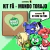 KIT FÃ - Mundo Torajo Fanmade - 26 itens