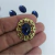 kit 50 Tag Oval Dourada + 50 Chaton 10x14mm - Love Paper papéis especiais e Cia.