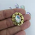 Imagem do kit 50 Tag Oval Dourada + 50 Chaton 10x14mm
