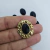 kit 50 Tag Oval Dourada + 50 Chaton 10x14mm - loja online