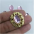kit 50 Tag Oval Dourada + 50 Chaton 10x14mm - comprar online