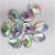50 Chatons oval 10x14mm - Love Paper papéis especiais e Cia.
