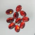 50 Chatons oval 10x14mm