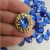 kit 50 Tag Oval Dourada + 50 Chaton 10x14mm - comprar online