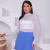 Blusa de Tule Segunda Pele Fashionista Manga Longa - comprar online