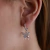 Argola Borboleta cravejada - comprar online