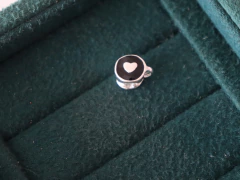 Pingente de Pulseira Xicara de Café