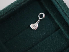 Pingente de Pulseira Coração II