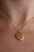 Relicário Personalizável Banho Ouro - comprar online