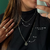Colar Personalizado Medalha G Banho Prata: Recordações Eternas (Foto, Homenagem, QR Code) - Nasp