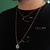 Colar Personalizado Plaquinha G Banho Prata: Eternize Seus Momentos (Foto, Olhar, Sorriso, QR Code Spotify)- Nasp