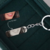 Chaveiro Plaquinha personalizado G Prata