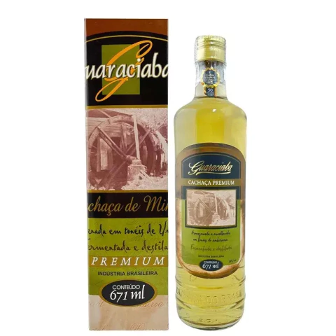 Cachaça Guaraciaba Premium 8 anos Amburana 671ml