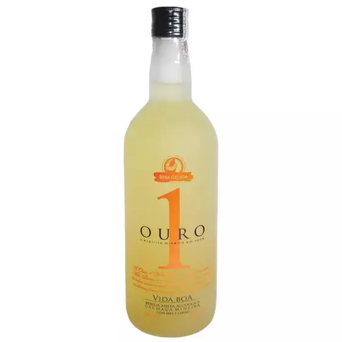 Cachaça Ouro 1 Vida Boa Mel e Limão