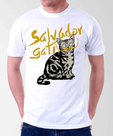 Camiseta - Salvador Gati